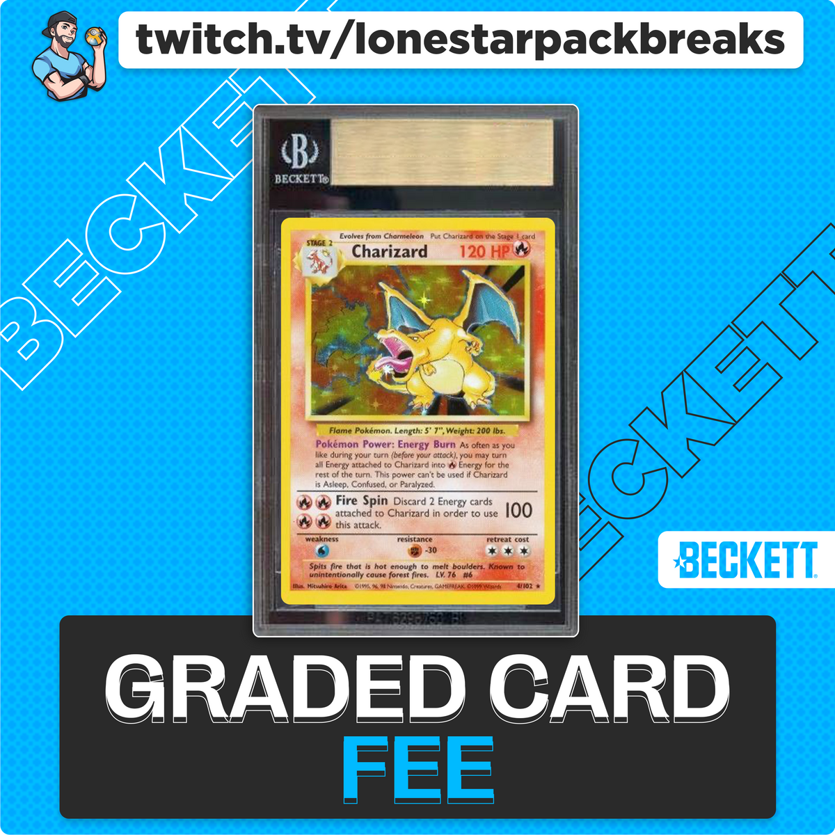 Beckett Graded Card Fee