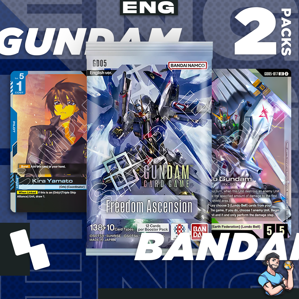 Personal Break Gundam Freedom Ascension FRA 2 Pks