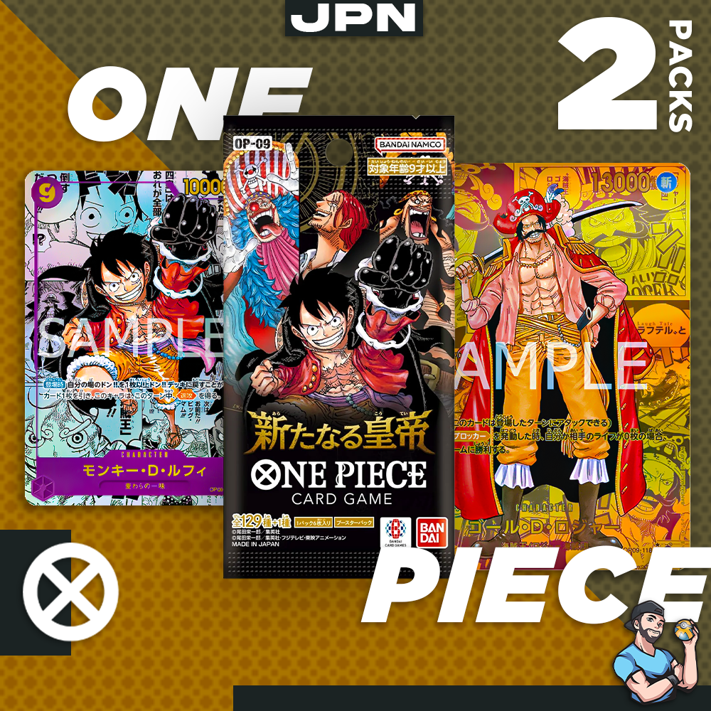 Personal Break One Piece The New Emperor JP Booster Pack OPTNEJ 2 Pks