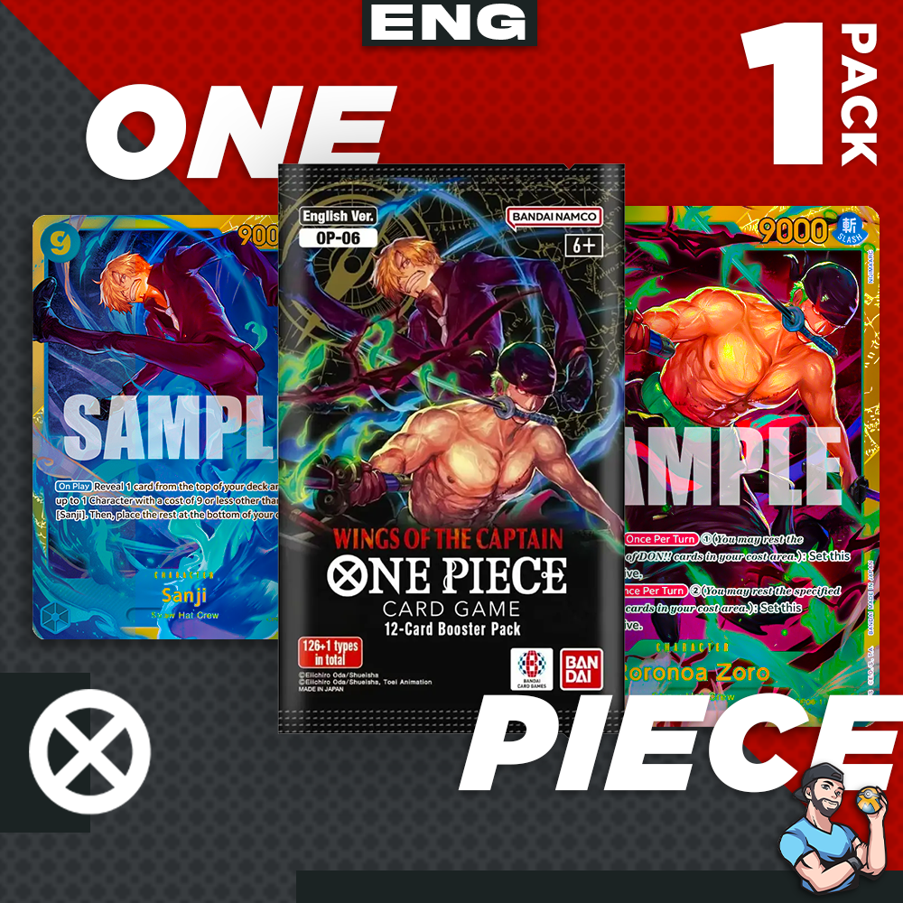 Personal Break One Piece Wings of the Captain English OPWOCE 1 Pks