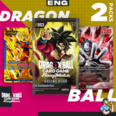 Personal Break Dragon Ball Fusion World Raging Roar DBRR 2 Pks