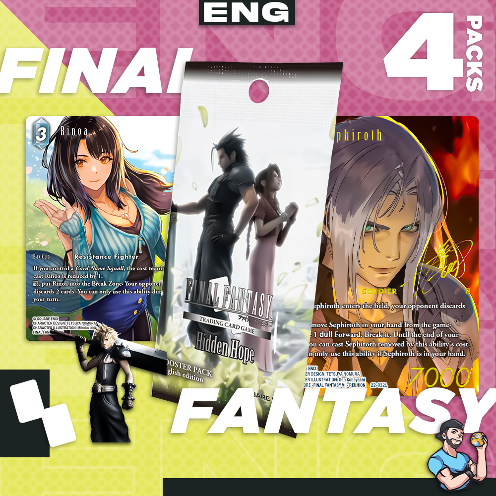 Personal Break Final Fantasy Hidden Hope FFHH 4 Pks