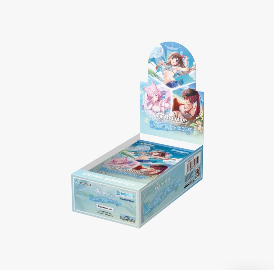Personal Break Hololive Summer Hologram Booster Box HEB 8 Pks