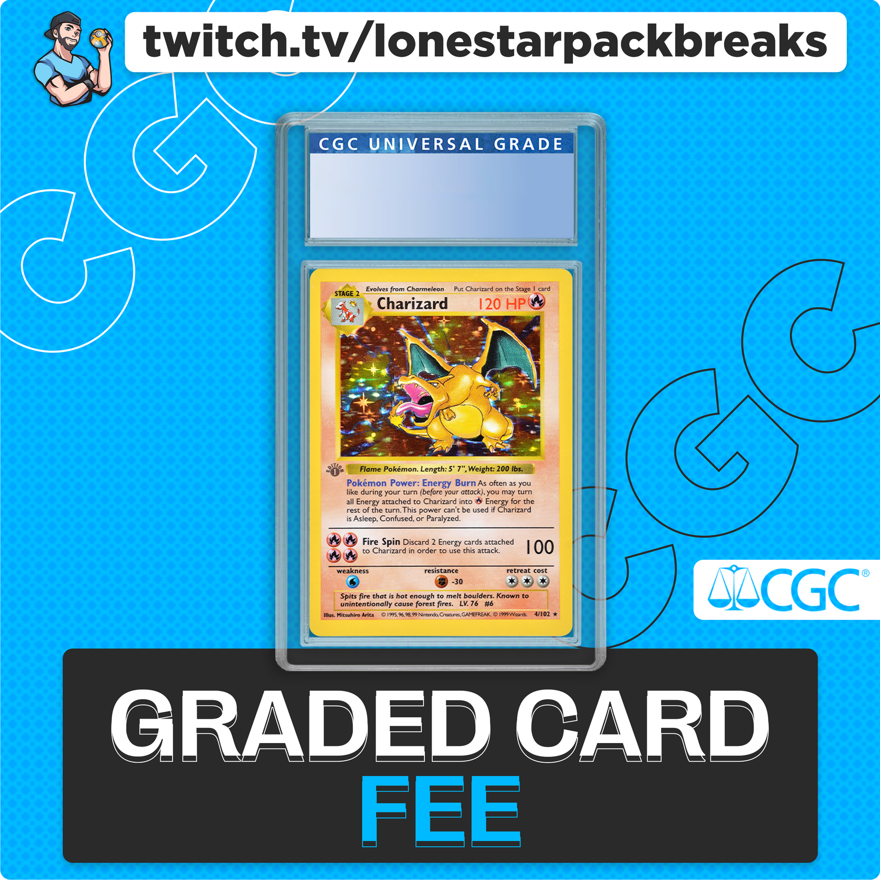 CGC Graded Card Fee