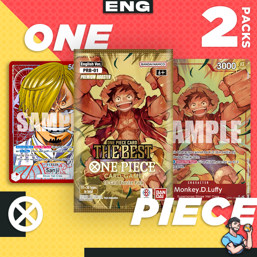 Personal Break One Piece The Best Booster Pack OPTBE 2 Pks