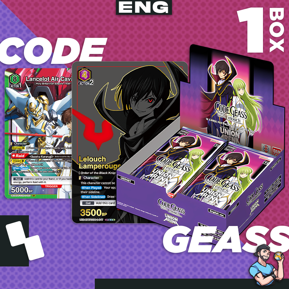 Personal Break Union Arena Code Geass Box UACG 16 Pks