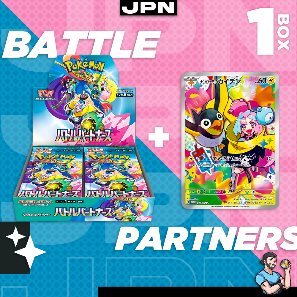 Personal Break Battle Partners Box with Iono Promo BTP 30 Pks