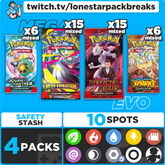 Break #4 Mega Evolution Mixer 10 type Thurs Oct 9th 7PM CST