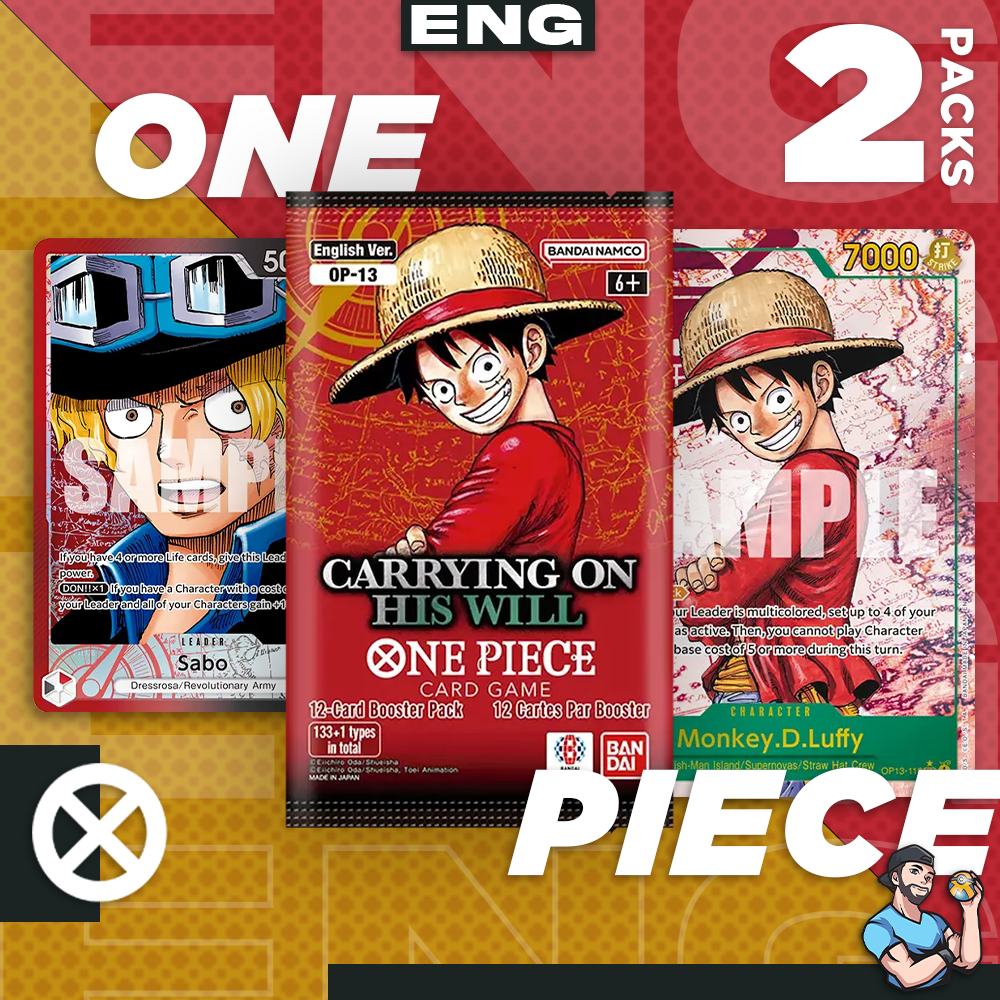Personal Break One Piece Carrying On His Will OPCOW 2 Pks