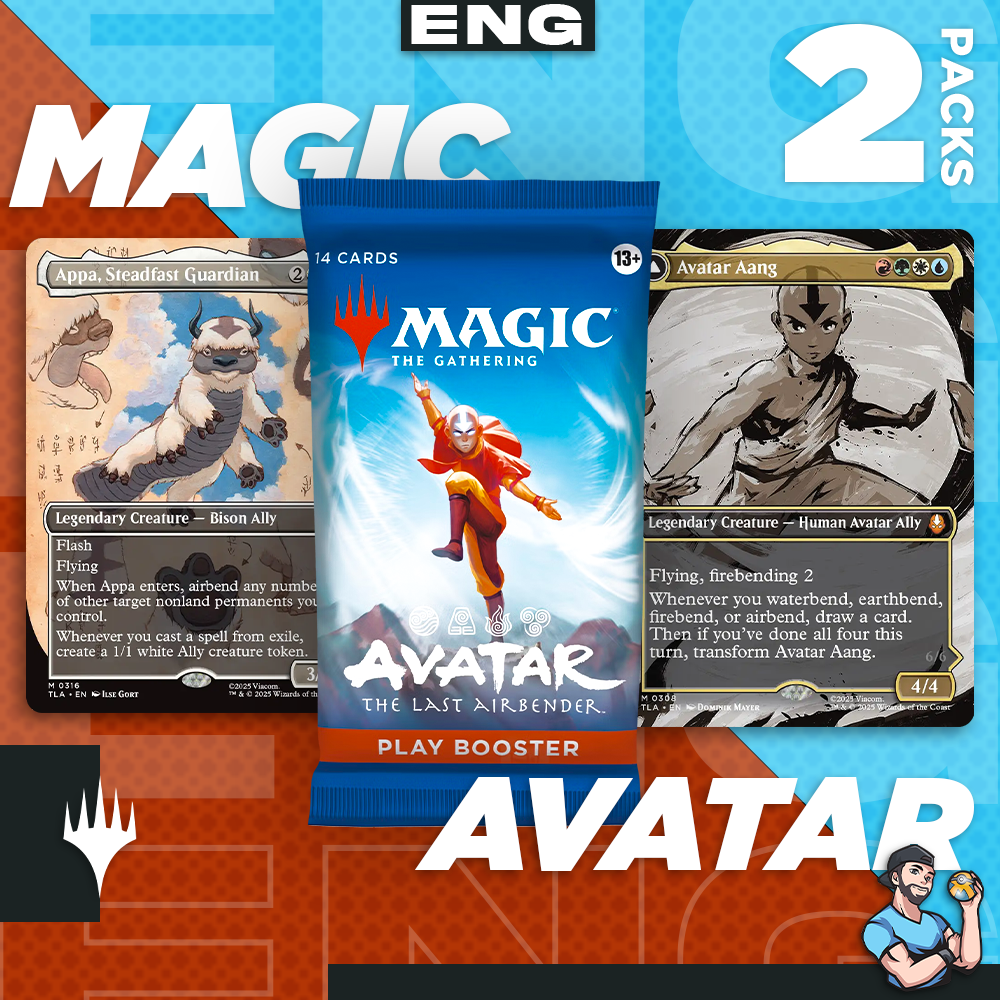 Personal Break MTG Avatar The Last Airbender Play Booster MALB 2 Pks