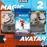 Personal Break MTG Avatar The Last Airbender Play Booster MALB 2 Pks
