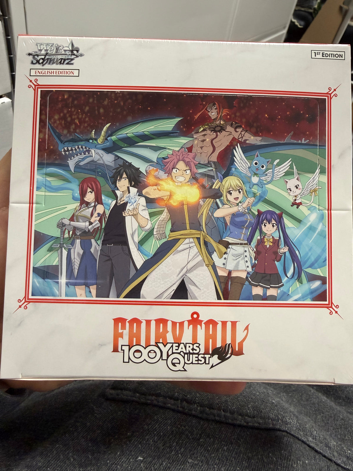 Personal Break Fairy Tail Hundred Years Quest Booster Box FTYQ 12 Pks