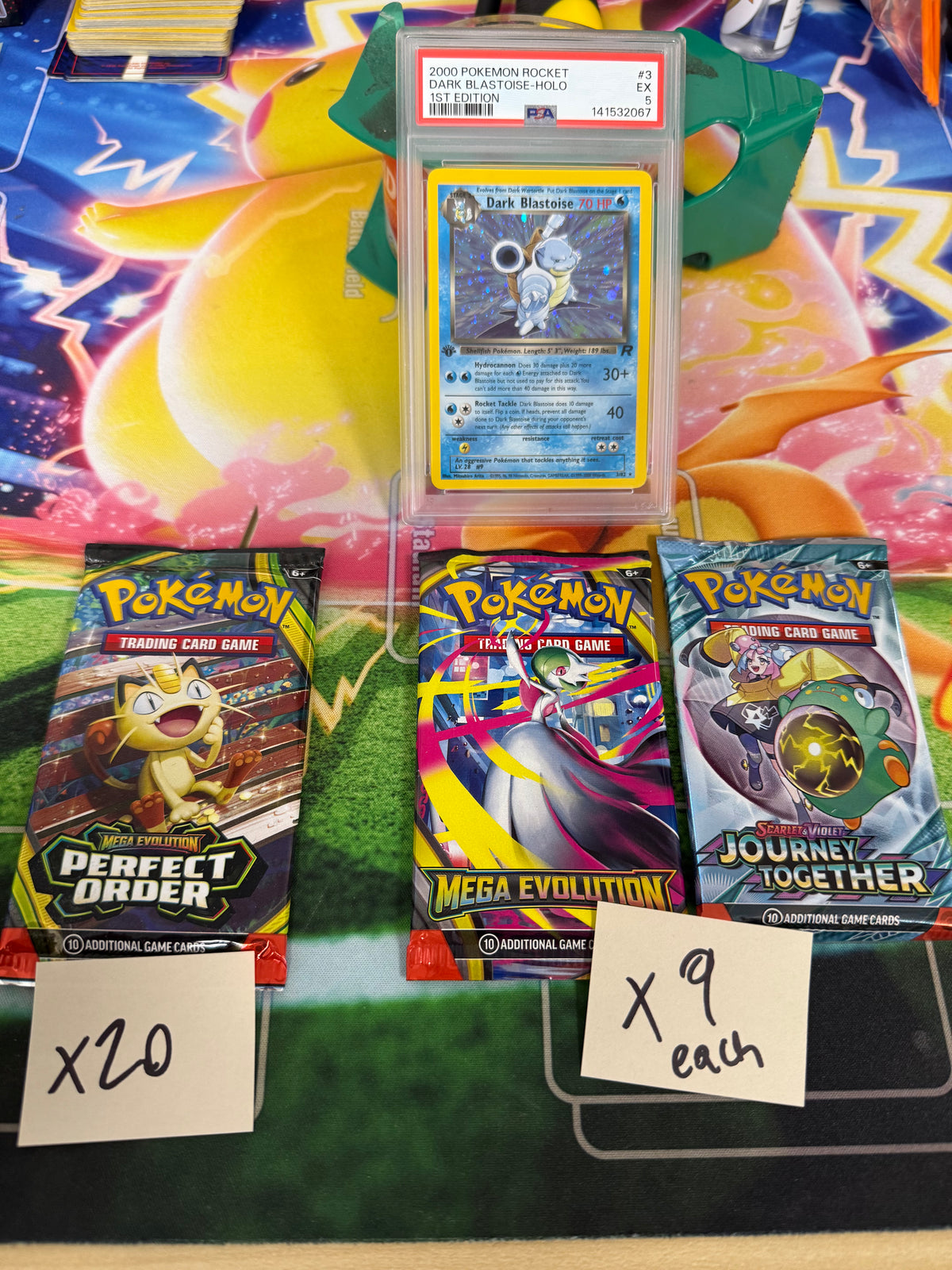 Break #6 Mega Evolution Mixer + Randomized Graded Card 10 type Fri Apr 10th 7PM CST