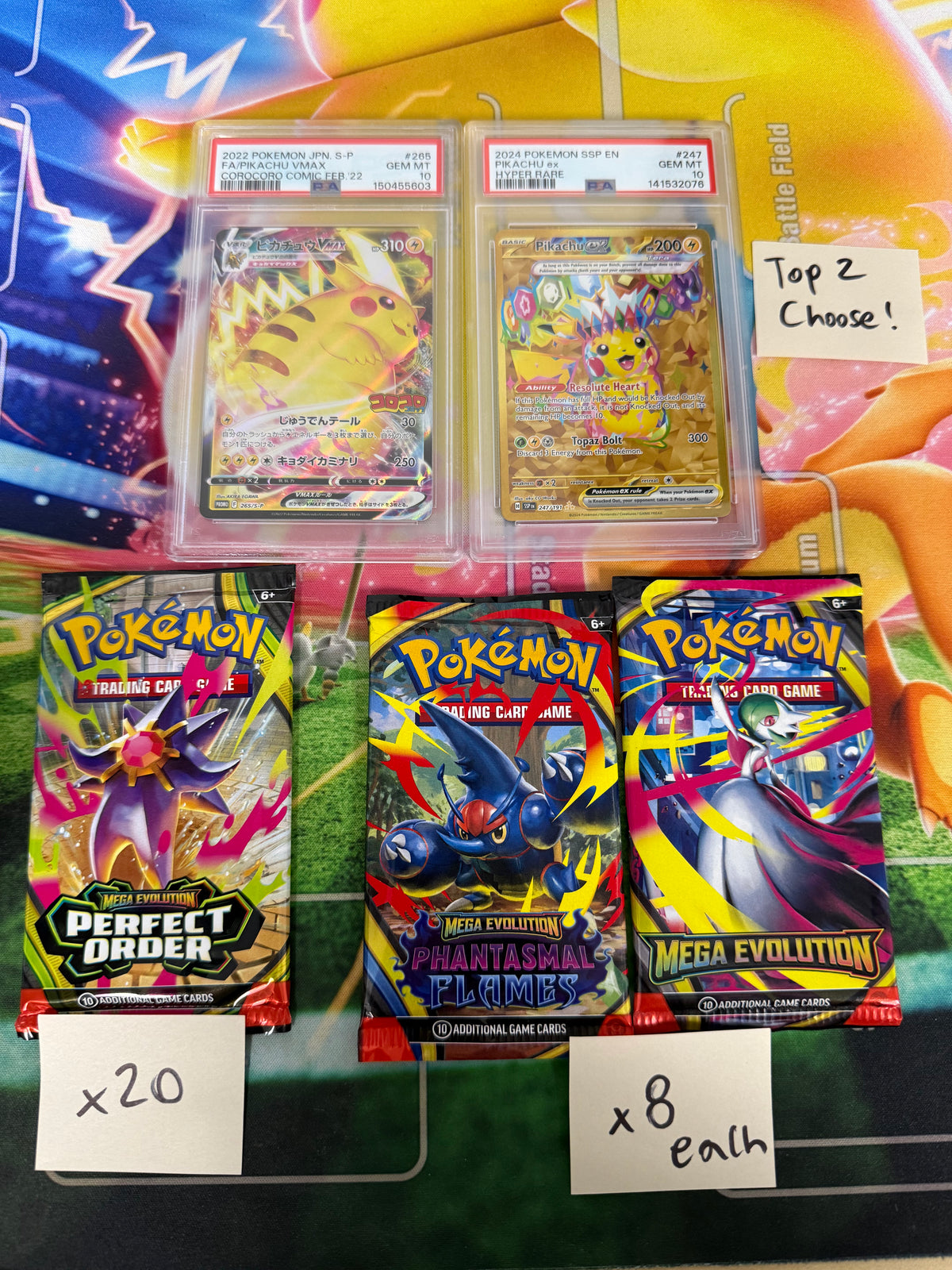 Break #2 Mega Evolution Mixer + Randomized Graded Cards 10 type Wed Apr 22nd 7PM CST