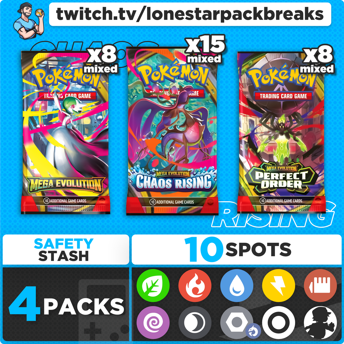 Break #7 Chaos Rising Mixer 10 type Fri June 12th 7PM CST