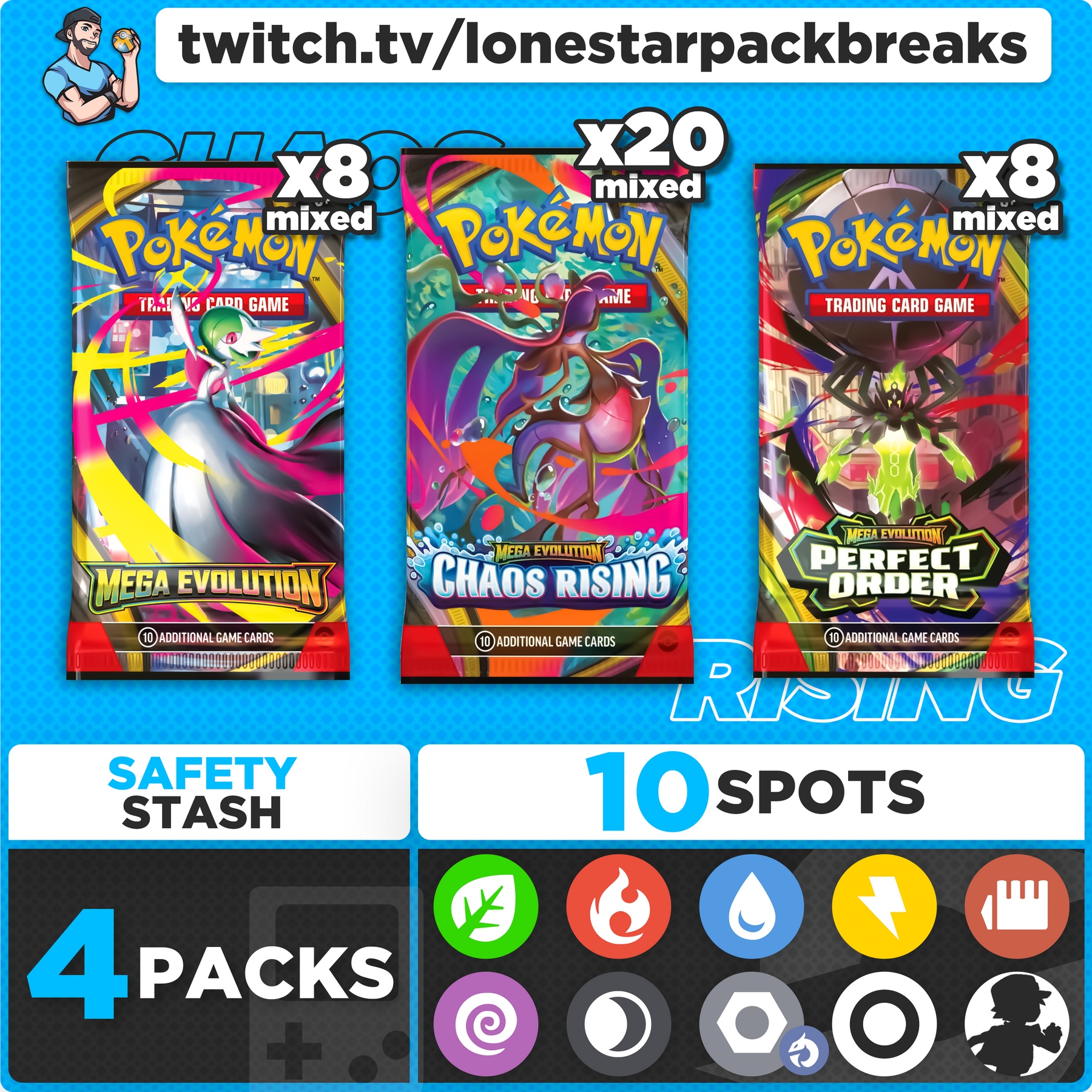 Break #1 Chaos Rising Mixer 10 type Wed May 20th 7PM CST