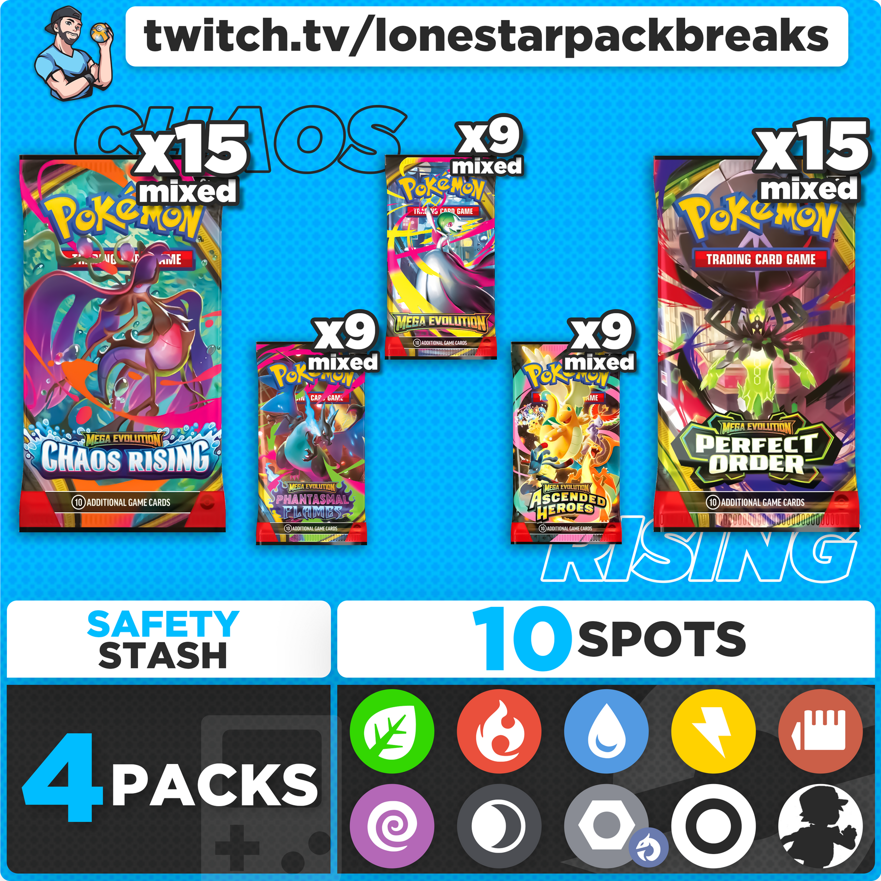 Break #5 Chaos Rising Mixer 10 type Wed May 20th 7PM CST