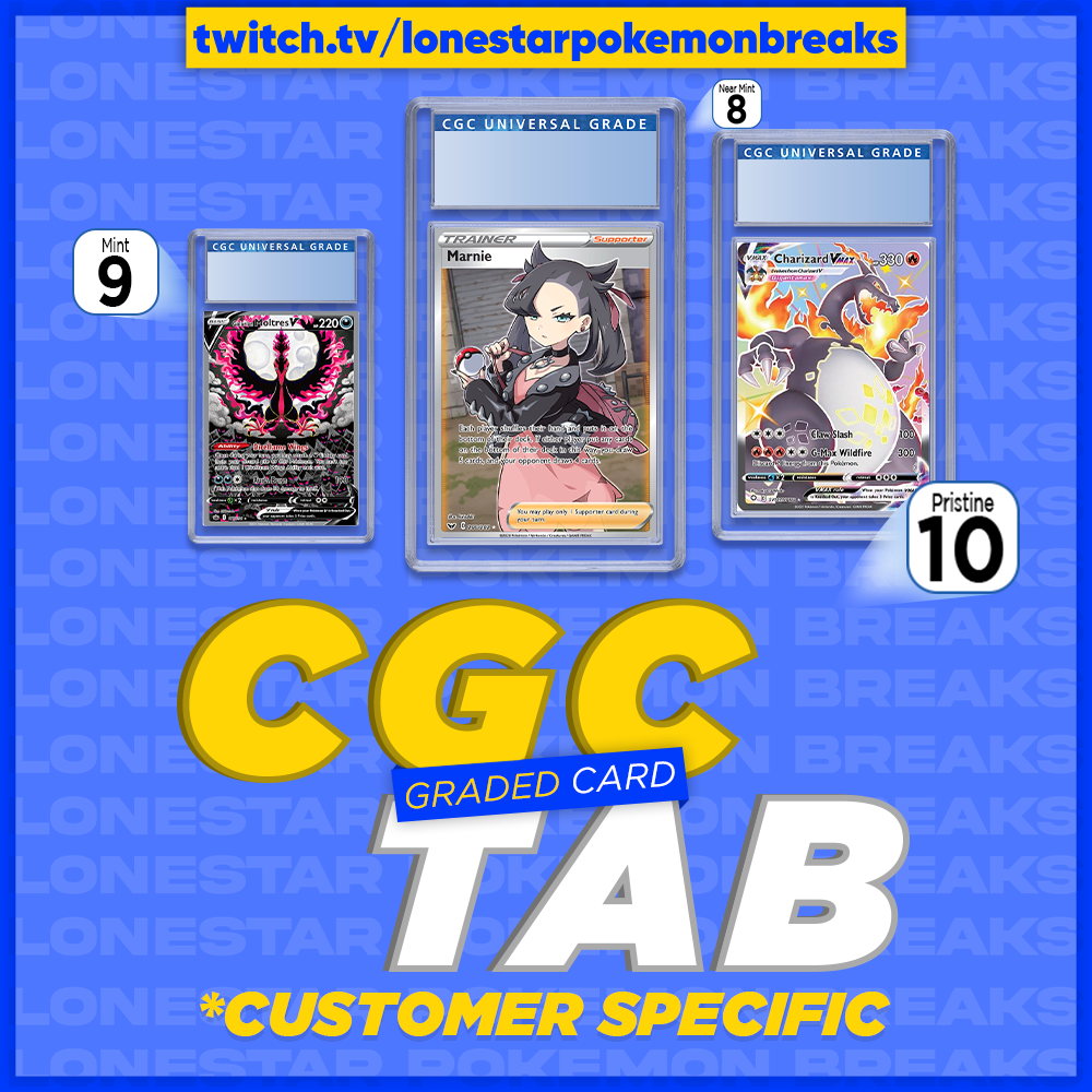 CGC Graded Card Tabs - Shawn Stadlbauer