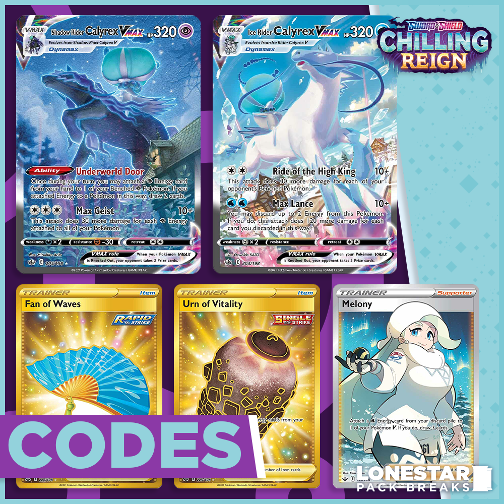 Chilling Reign TCG Live Codes (x20)