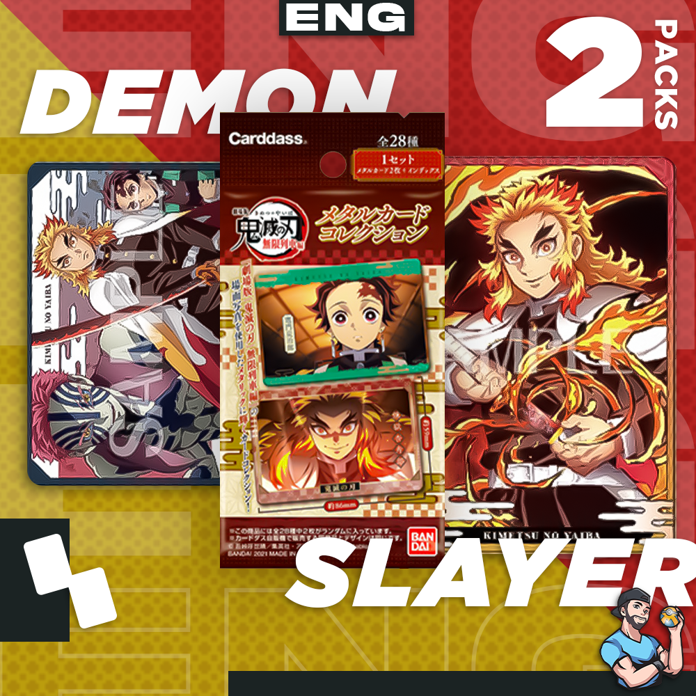 Personal Break Demon Slayer Metal Card DSMCA 2 Pks