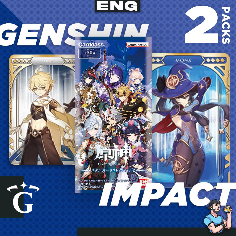 Personal Break GENSHIN IMPACT GIM 2 Pks