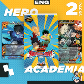Personal Break My Hero Academia Heroes Clash First Edition MHHC 2 Pks